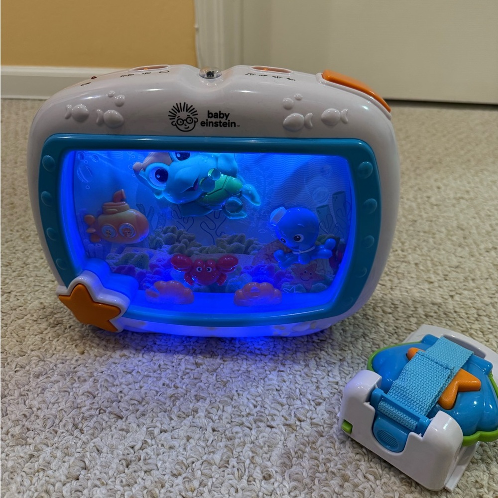 Baby Einstein Sea Dreams Soother Musical Crib Toy and Sound Machine